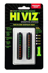 Hiviz Two In One triangular LitePipe sight improves aiming accuracy.