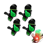Hizoncore tip-up alarm with LED light for night fishing signals