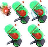 Hizoncore tip-up alarms with LED dual alerts for night fishing