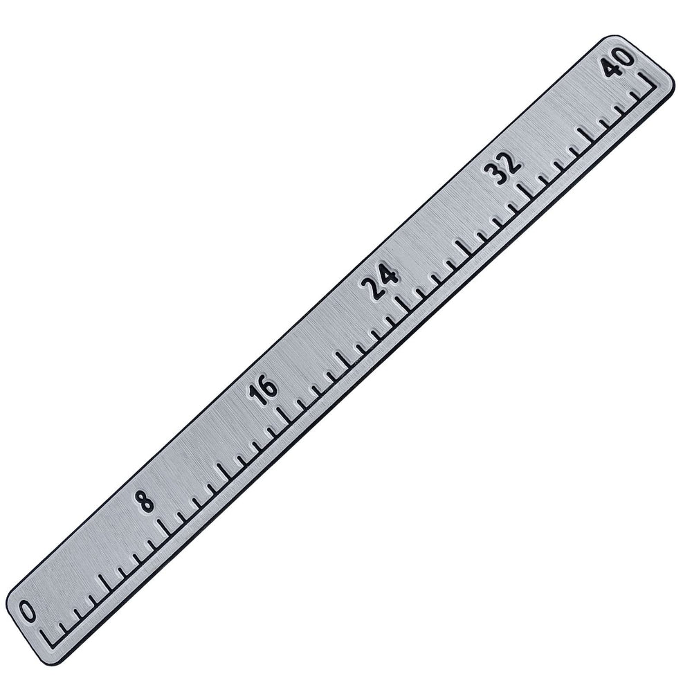 Hjdeck 40-inch fish ruler on boat shows quick measurement