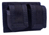 HKS 100-B Cordura Case in black, compact and durable for speedloaders