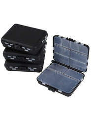 Hlotmeky 4 pack small tackle box organizer – compact plastic storage for fishing gear