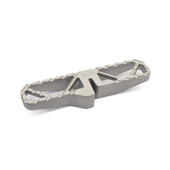 HME T-Post Fence Step securely attached to a T-post for safe crossing