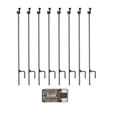 HME trail camera holder post demonstrates universal mount compatibility for flexible field placements.