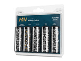 HN Sport HandN pellet sampler .25cal box front, ideal for testing multiple pellets