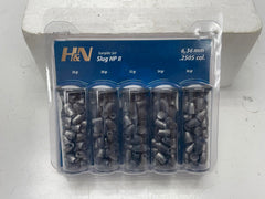 Close-up of HP II slug types for performance comparison.