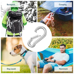 Hnnyyie spring snap hook keychain offers quick, reliable attachments for keys and gear.