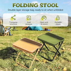 Hoehew stool with reinforced X-frame showing durable construction.