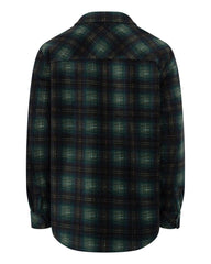 Hoggs of Fife Broxburn Fleece Shacket chest pocket detail for quick-access essentials