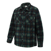 Hoggs of Fife Broxburn Fleece Shacket front view showing rugged warmth and casual style