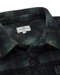 Hoggs of Fife Broxburn Fleece Shacket side handwarmer pockets keep hands toasty