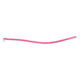 Hogy Perfect Tube Pink 16-inch eel lure ready for inshore trolling to attract striped bass.