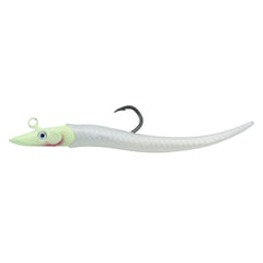 Hogy Tuna Harness Jig 11-inch glow bone enhances visibility for trophy tuna.