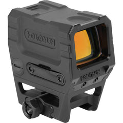 Holosun AEMS X2 Pro 2MOA dot closeup for fast target acquisition.