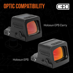 Holosun EPS Carry mounting on adapter plate