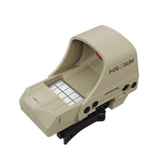HOLOSUN HS510C-FDE-R solar backup power ensures reliable operation across lighting conditions.