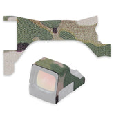 HolsterSmith EDC Wrap on Holosun 407K with Multicam, precise fit and rugged protection