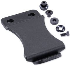 Holstex belt clip for IWB holsters fits 1.75-inch belts with stable cant.