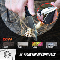 Holtzman's fire starter ready to spark fires in outdoor conditions