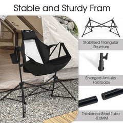 HOMEFUN breathable PVC polyester fabric keeps air circulating for cooler seating.