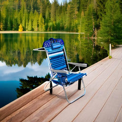 Homevative lace-up seat suspension provides all-day comfort with extra padding.