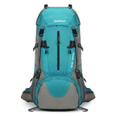 HongXingHai 70L backpack main compartment keeps gear organized on long hikes.