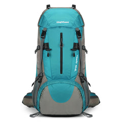 HongXingHai 70L backpack main compartment keeps gear organized on long hikes.