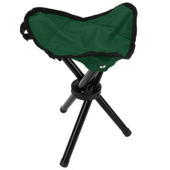 Honio camping tripod stool close-up shows rugged fabric for outdoor seating