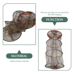 HONMEET Thickened Fishing Net portable storage case illustrates lightweight, packable gear for trips.