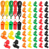 Honoson whistle 100pc pack in colors for visibility and signaling.
