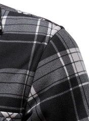 HOOD CREW interior sherpa lining visible at collar for added warmth detail.