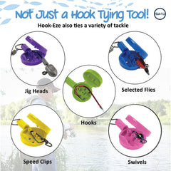 HookEze knot tying tool combo pack with standard models The River and Coast