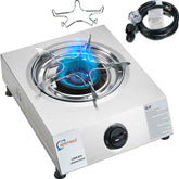 Horynar propane stove top view, compact single burner for quick outdoor meals