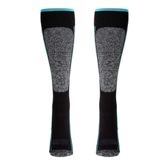 Hot Chillys Women's Elite mid-volume sock cushion detail showing medium-volume fit and support.