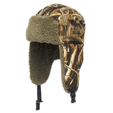 HOT SHOT Duck Commander Deke Trapper Hat in Realtree Max-5 camo