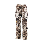 HOT SHOT men's camo rain pant fabric detail shows quiet micro tricot weave for stealth