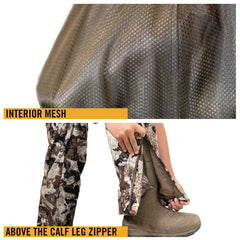 HOT SHOT pull-on design pant offers easy layering and quick on/off in the field