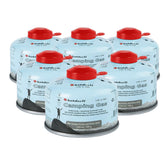 Hotdevil 100g isobutane fuel canister for reliable outdoor cooking.