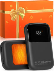Hotdot AI Hand Warmers 2-pack shown in hand for portable warmth on the go.