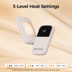 Hotdot AI Hand Warmers Pack side view highlights slim, ergonomic design for comfortable grip.