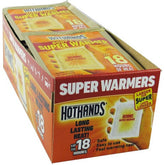 HotHands Extra Large 18hr Warmer package ready for outdoor use with long-lasting warmth.