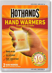 HotHands hand warmers in a 15-pair pack providing portable warmth for gloves.