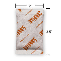 HotHands hand warmer heat duration graphic showing up to 10 hours
