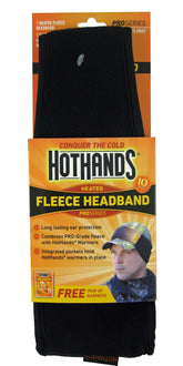 HotHands Heatmax headband in black, cozy warmth for outdoor activities