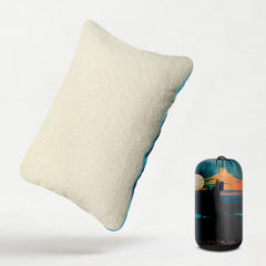 Hotkoko camp pillow multi-use design supports anywhere from tent nights to planes