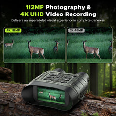 HOTPEAK night vision goggles 1500ft range aids distant monitoring and nighttime property security.