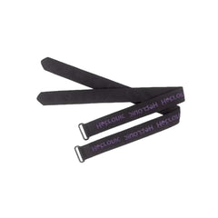 Hotronic battery attachment strap on a snowboard boot keeps cables tidy and ready
