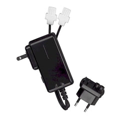 Hotronic Recharger LED status indicators show charging progress and mode.