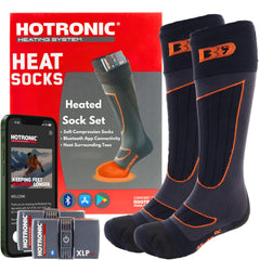 Hotronic XLP 2P BT battery pack provides long-lasting warmth for outdoor use.