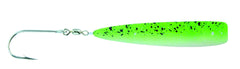 Hot Spot Apex trolling lure in green enhances control and targeting for freshwater and saltwater jigging.
